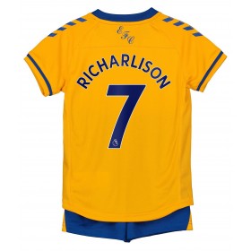 Fußballtrikots Everton Richarlison 7 Kinder 2020-2021 Kurzarm Auswärts-trikot kaufen